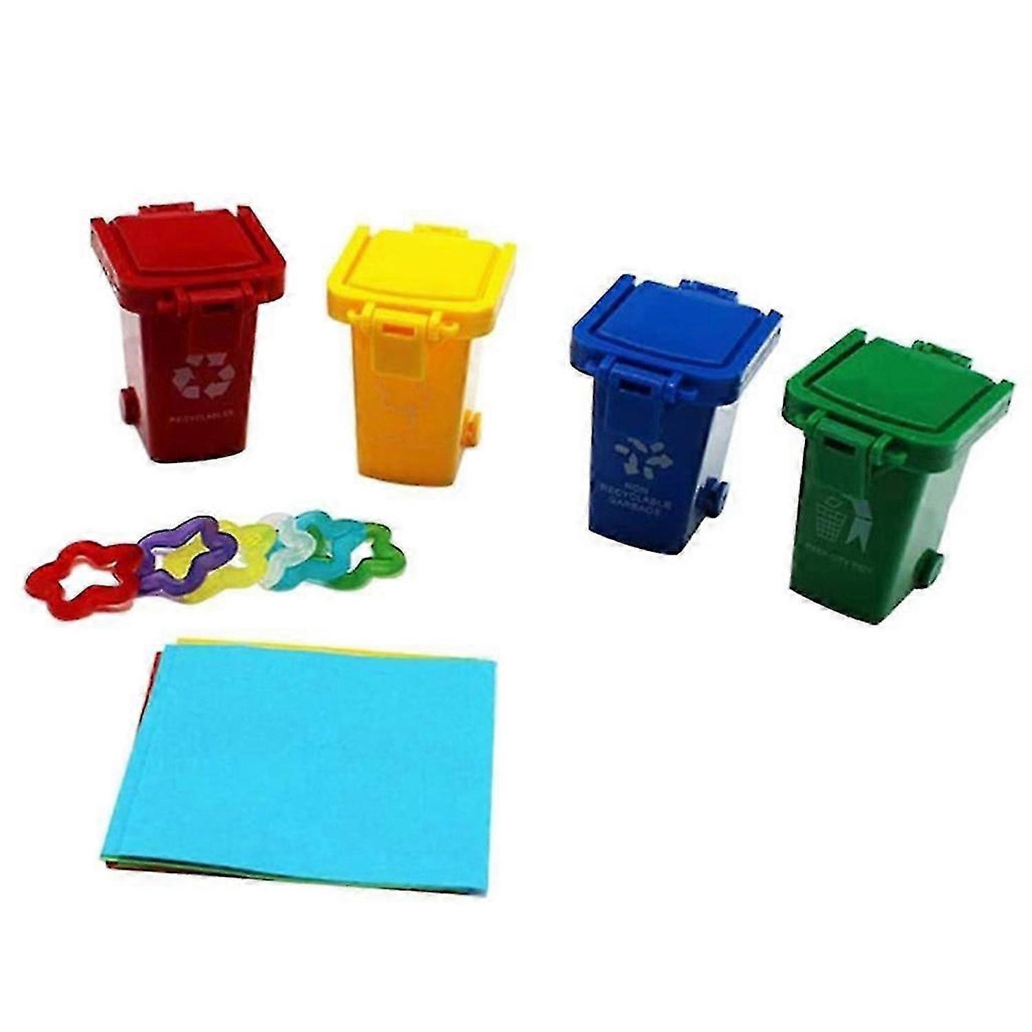 Parrot Bird Toy Mini Desktop Sorting Bin Parakeet Intelligence Training Game