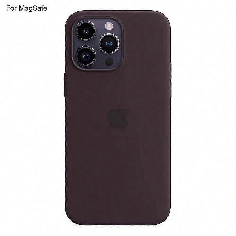 iPhone 14 Pro Maxケース MagSafe対応 液体シリコン製電話バックカバー [Induction Popov