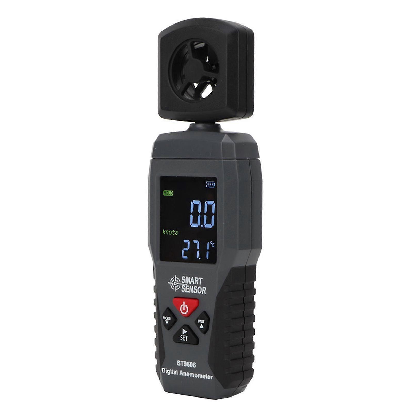 SMART SENSOR Wind Gauge ST9606 Portable Handheld Anemometer Wind Speed Meter