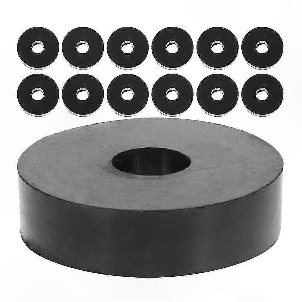 25pcs Multifunctional Rubber Washers, Spacers, and Bolts for Fan Blocks