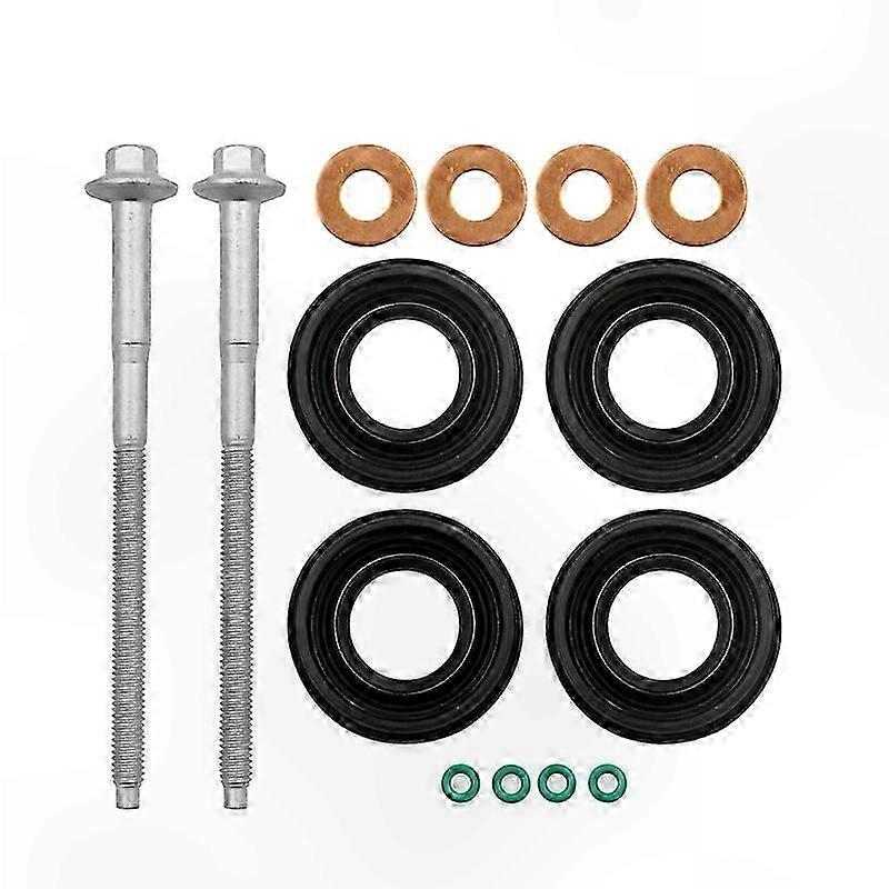 Fuel Injector Seal Kit with Clamp Bolts for Transit MK7 2.2 TDCi SP Engines