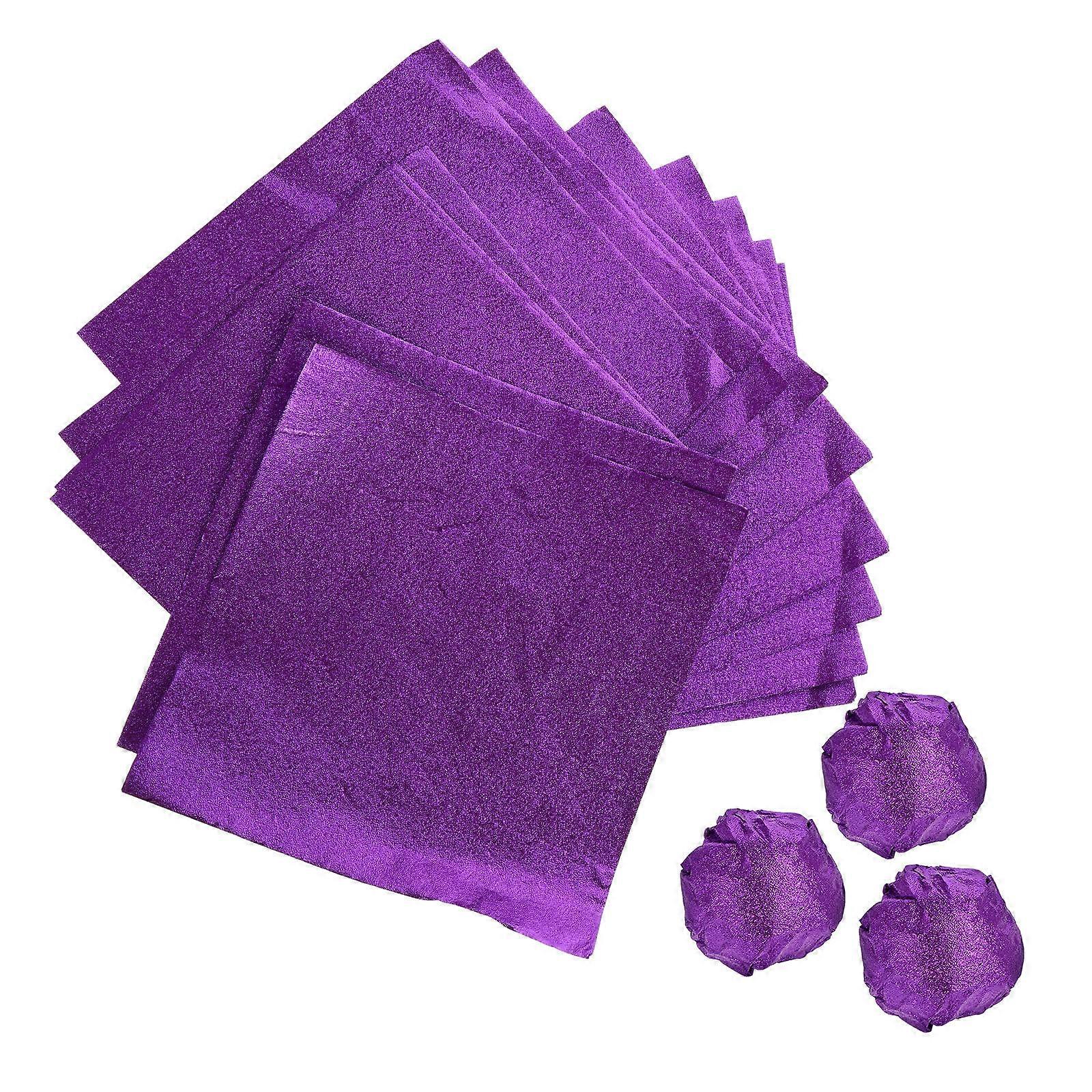 Aluminum Foil Candy Wrappers 200 Pcs Ideal For DIY Projects Festive Occasions Elegant Packaging