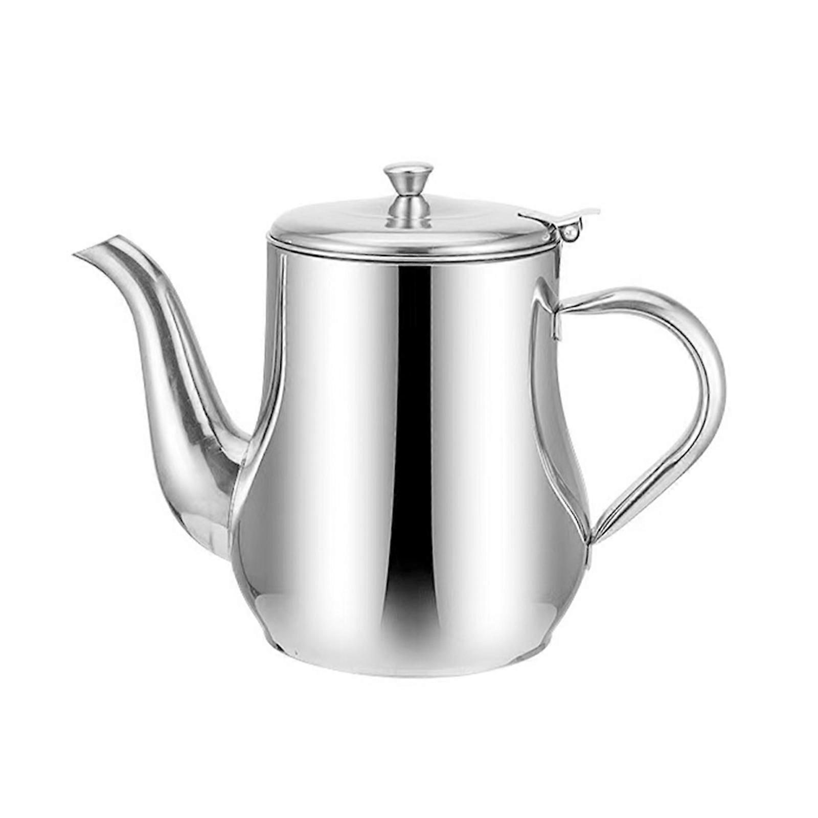 5Pcs Oil Container with Strainer Stainless Steel for Kitchen Use