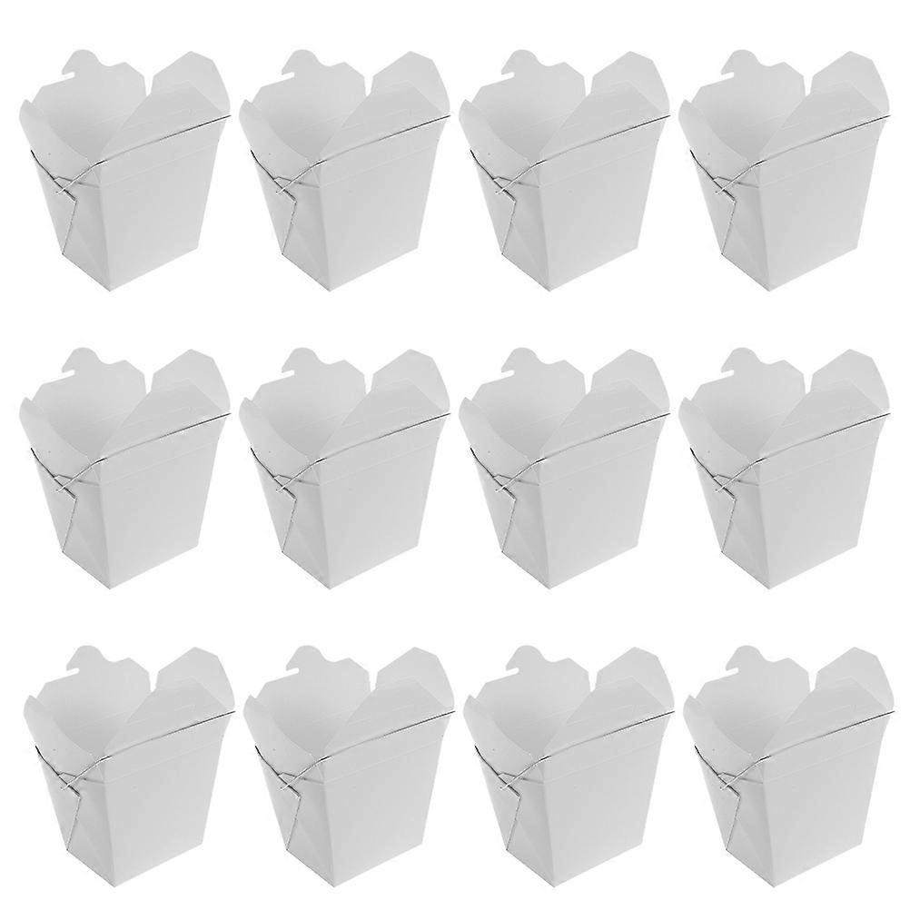 Food Takeaway Containers Compact And Handy Metal Wire Handle Design Suitable For Students People Dining Out 50Pack