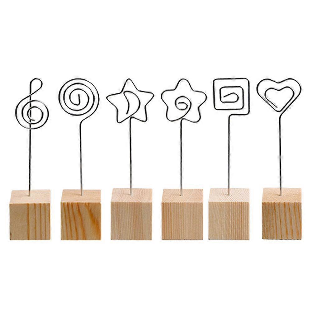 Memo Stands for Holding Use 12Pcs Adorable Desktop Photo Display Holders