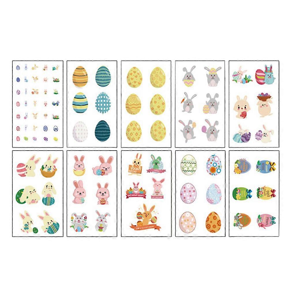 Rabbit Stickers Self Adhesive Label Paper for Wall with 30 Sheets