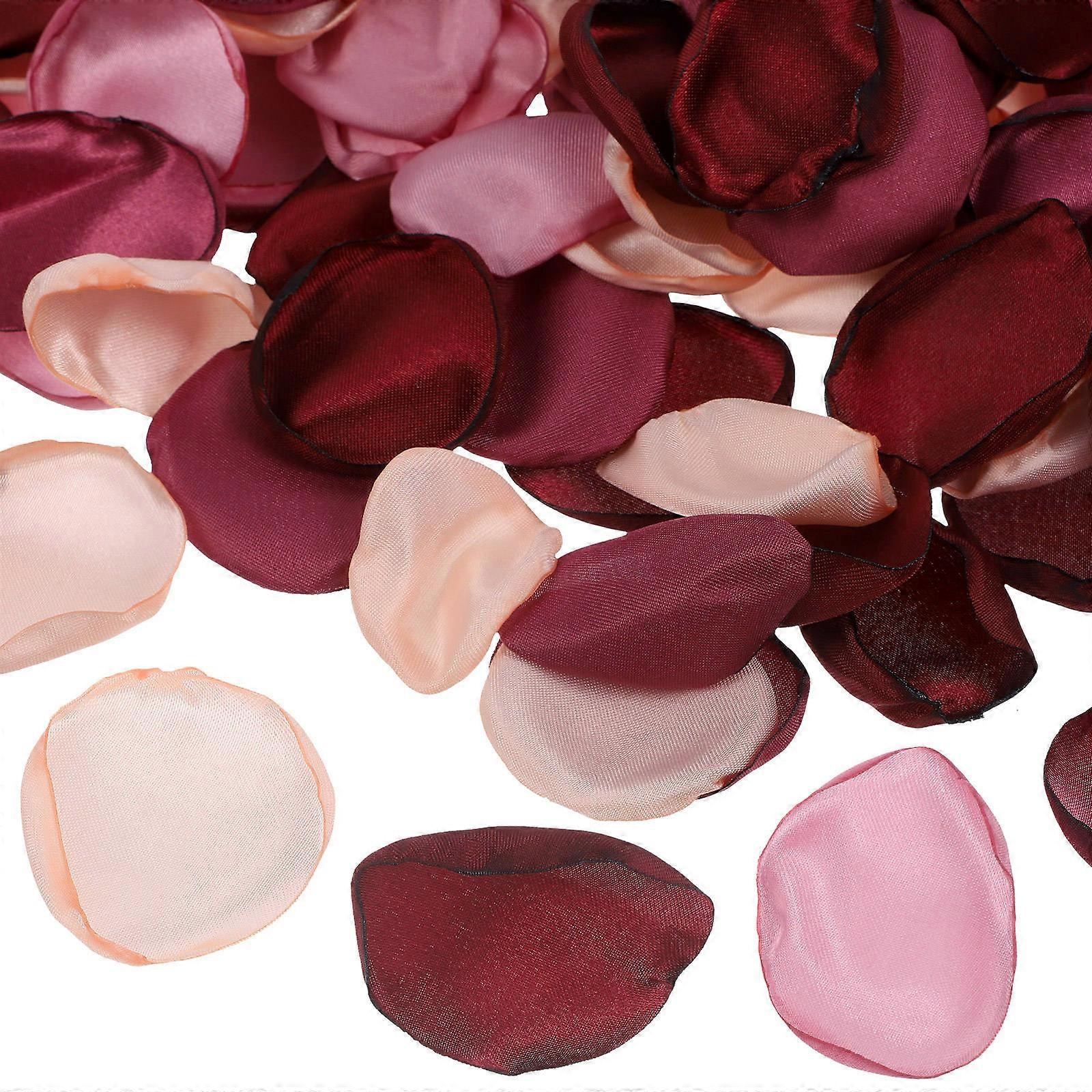 Wedding Simulation Rose Petals for Decoration 1000Pcs Assorted Color