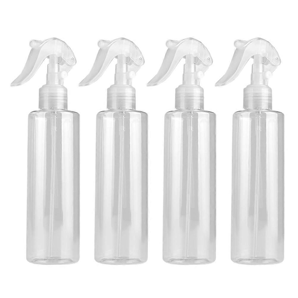 Plastic Water Bottle Spray Bottles for Storage 12Pcs Transparent Squeeze Trigger