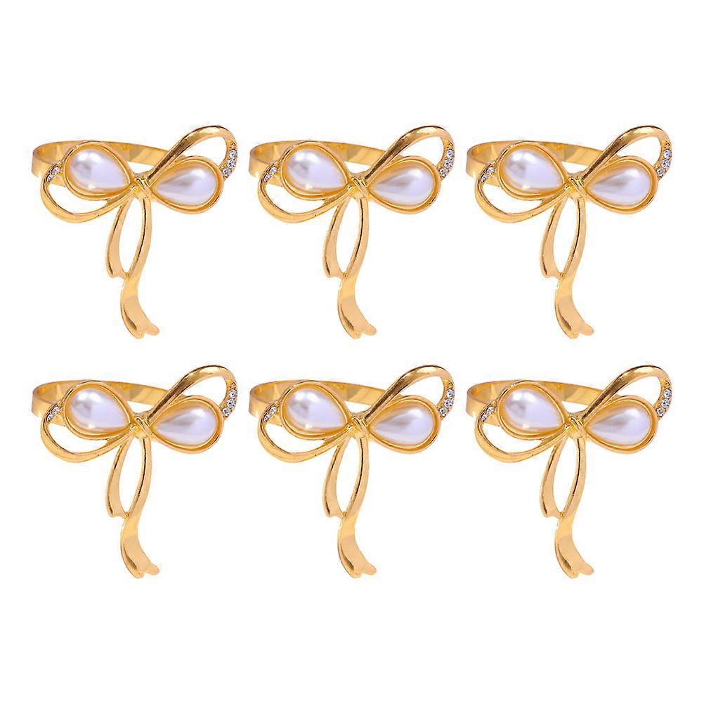 Bow Napkin Rings for Birthday Party Table 18Pcs