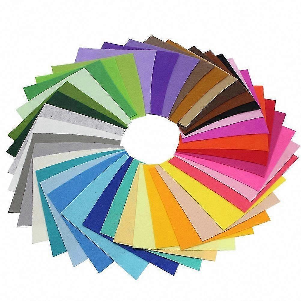 40 Pcs Felt Squares for Crafts, Wool Felt Fabric Sheets for Sewing and DIY Projects