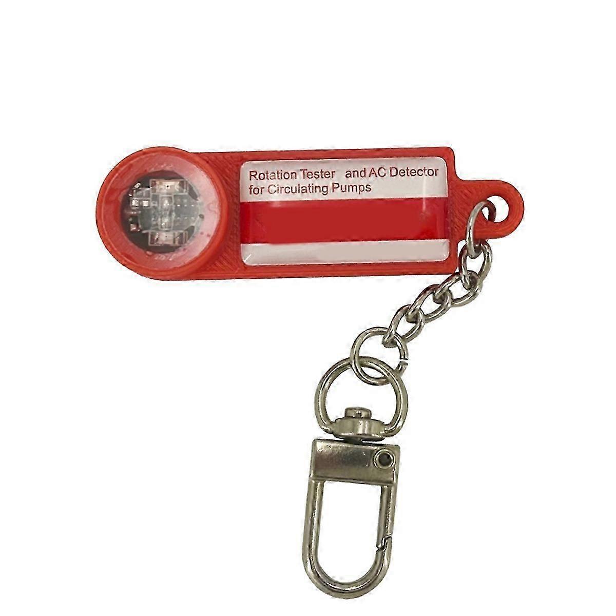 Compact Circulation Pump Rotation Tester for Heating Systems with AC Detection and Solenoid Valve O