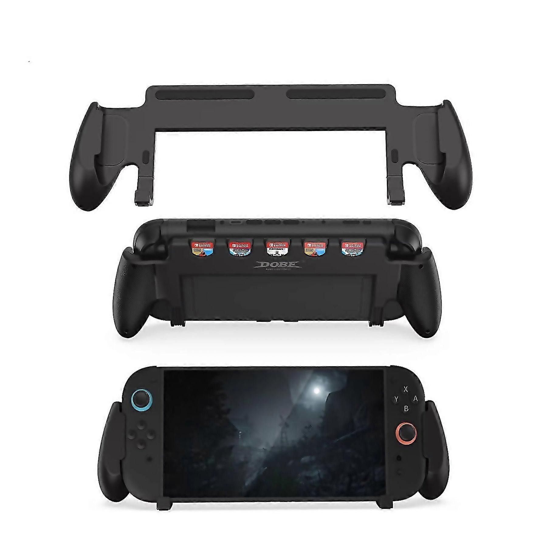 For Nintendo Switch 2 Dobe Allinone Ergonomic Grip Case With Builtin Game Card Storage Tns3179