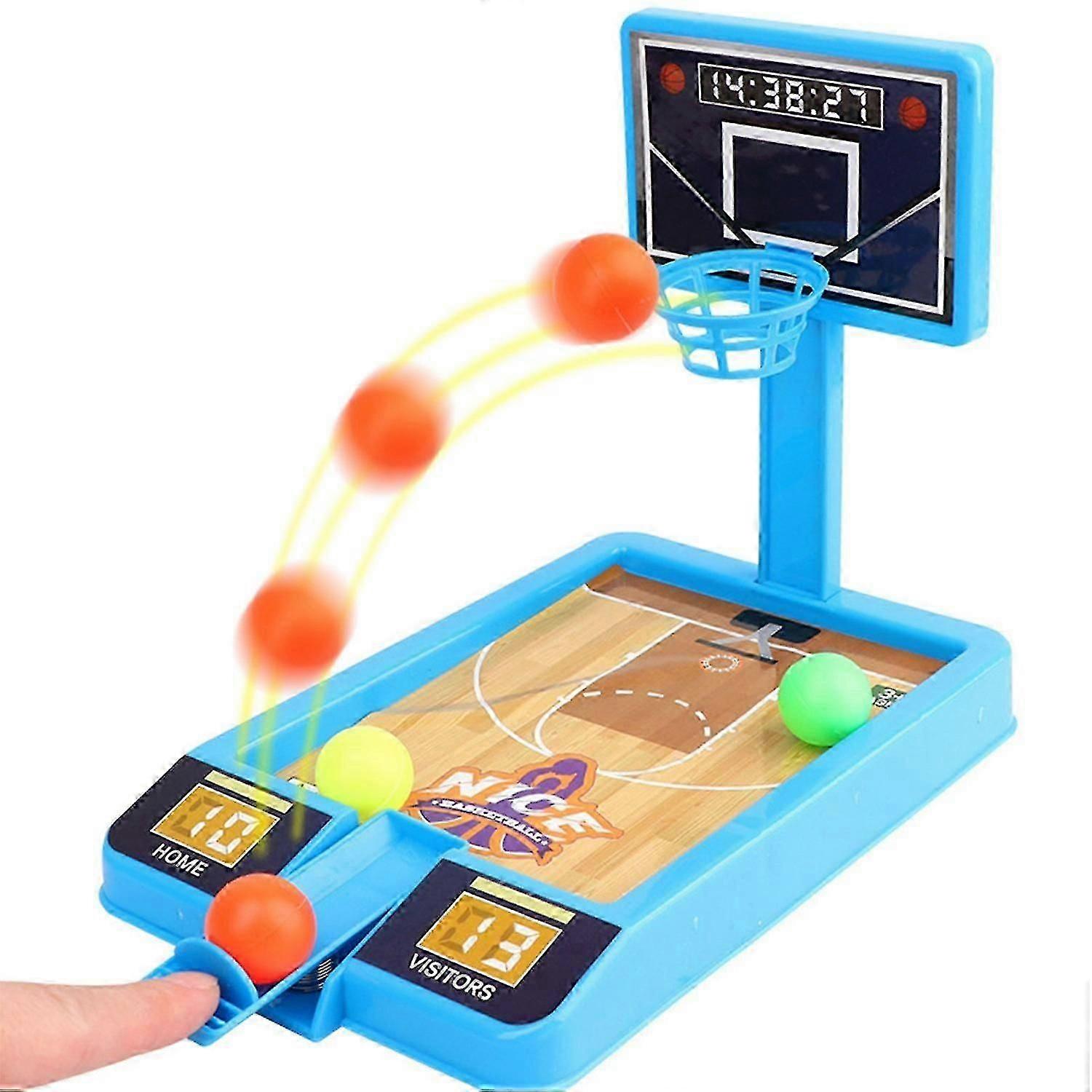 Tabletop Basketball Game - Interactive Desktop Toy, Fun for Kids & Adults