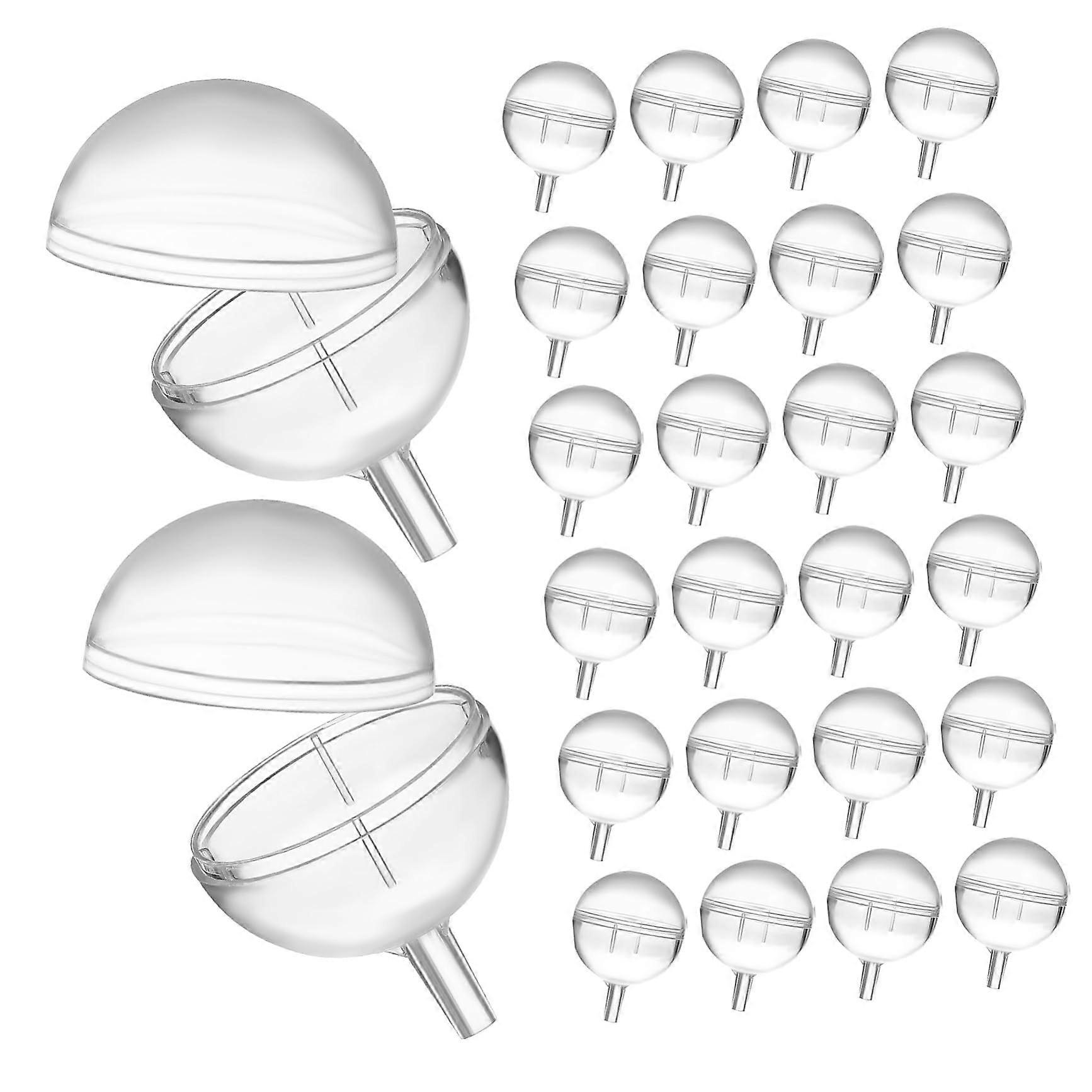 Transparent Chocolate Cups 80 Pcs For Bouquet Wrappers Truffle Holders Smooth Rounded Design Easy Assembly