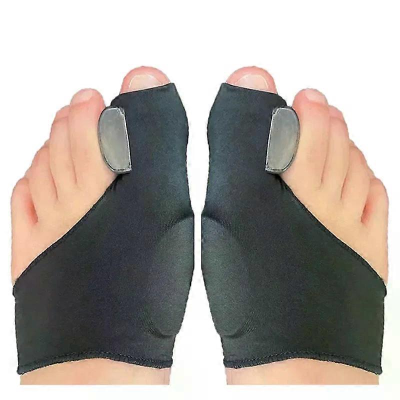 1pair Straightener Tools Toe Separator Hallux Valgus Bunion Corrector Orthotic Feet Bone Thumb Adjuster Correction Pedicure Sock
