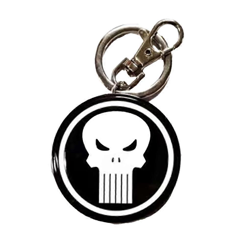 Breloc metalic cu logo-ul Punisher