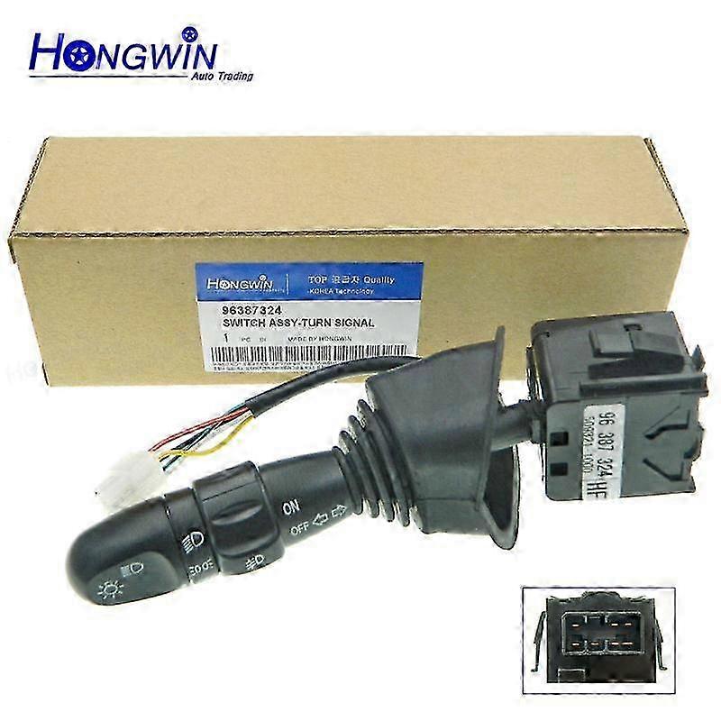 Turn Signal Light Switch with Headlight & Fog Lamp for Daewoo Lacetti Chevrolet Nubira