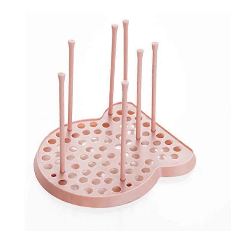Kitchen dish rack, pink kitchen dish rack