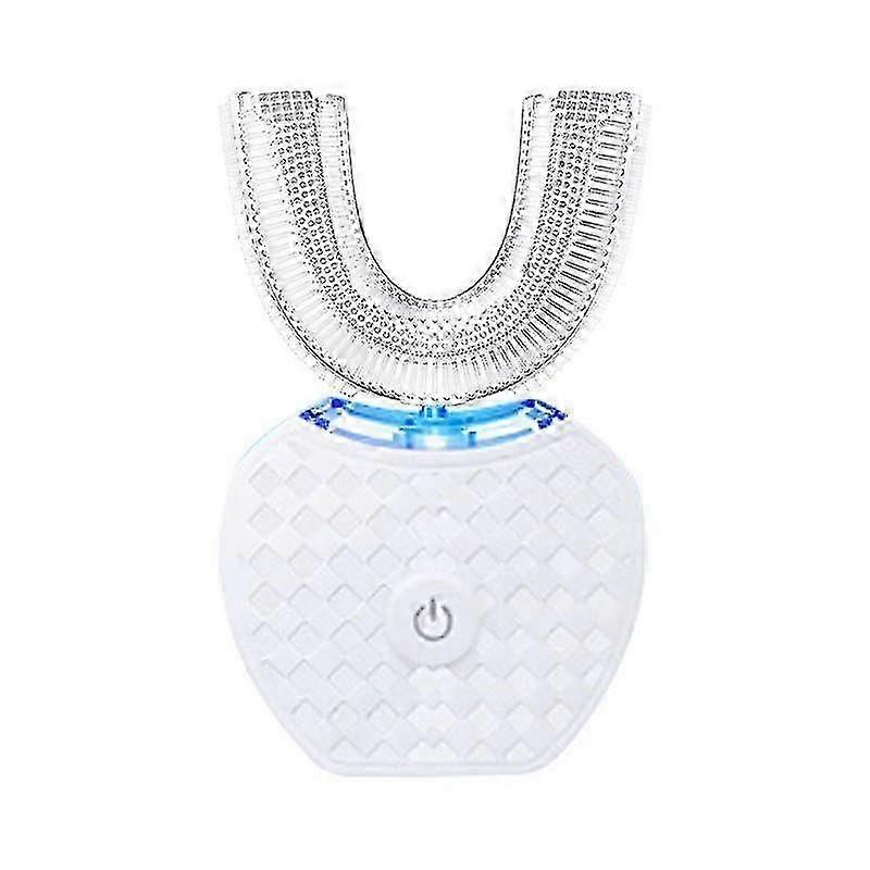 Electric Toothbrush Kit: Automatic U-Shape Sonic Toothbrush for Teeth Whitening with Replacement Brush Head