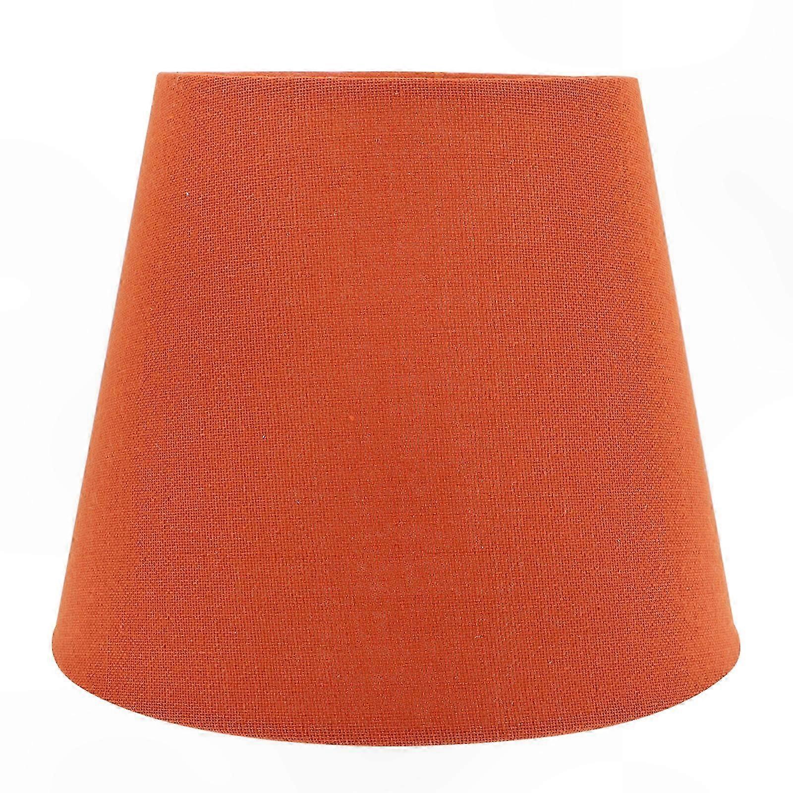 Fabric Lampshade Cone Shape E14 Base for Decorative Table Lamp Cover Indoor Use Simple Design 7.1x7.1x5.9in 1Set