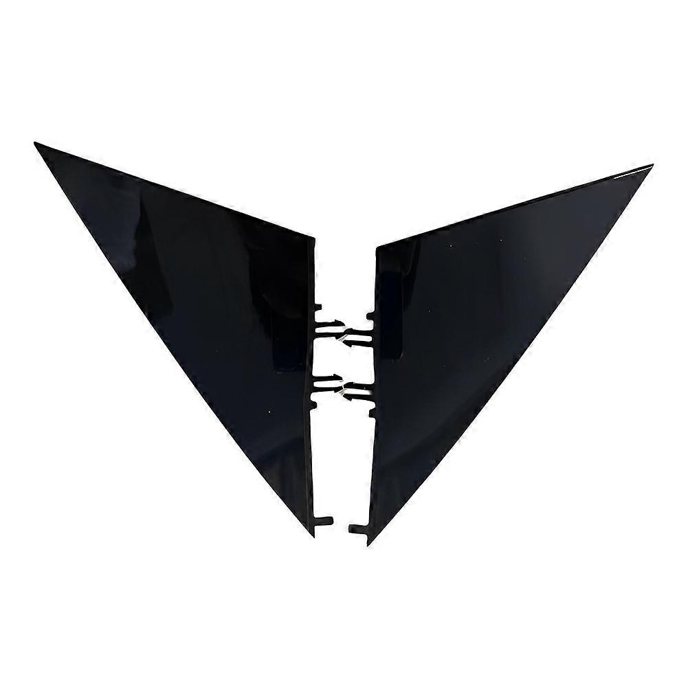 1 Pair Reversing Mirror Triangle Plate Mirror Triangle Trim 1130655-00-D 1130656-00-D for Tesla Model 3 2017-2024