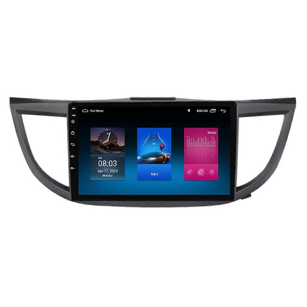 RoverOne Car Stereo Radio Bluetooth CarPlay Android Auto GPS Sat Nav Touch Screen for Honda CRV CR-V 4 RM RE 2011 - 2018