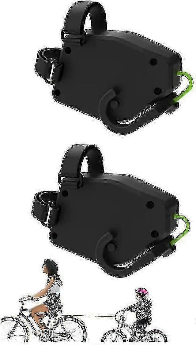 أحزمة سحب الدراجات الأطفال: حبل سحب الدراجة المرن والقابل للسحب والمحمول للجر بين الوالدين والطفل ، توافق دراجة Mtb