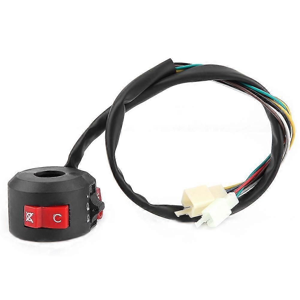 Motorcycle Handlebar Switch Start Kill Compatible for ATV Quad