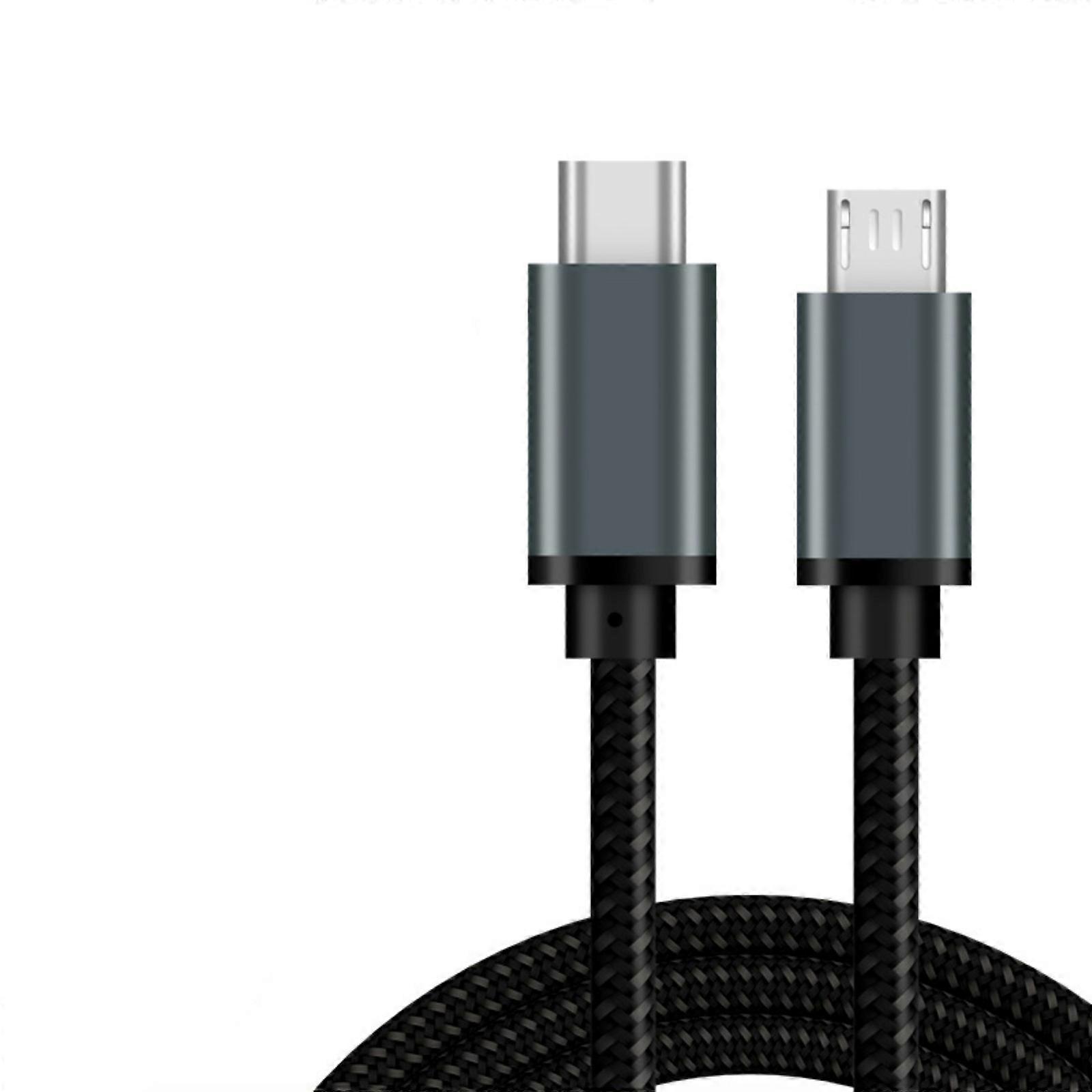 Fast Charging Type C To USB Cable with 480Mbps Data Transfer And 2.4A Power Delivery Braided Design For Devices  Lead ash net