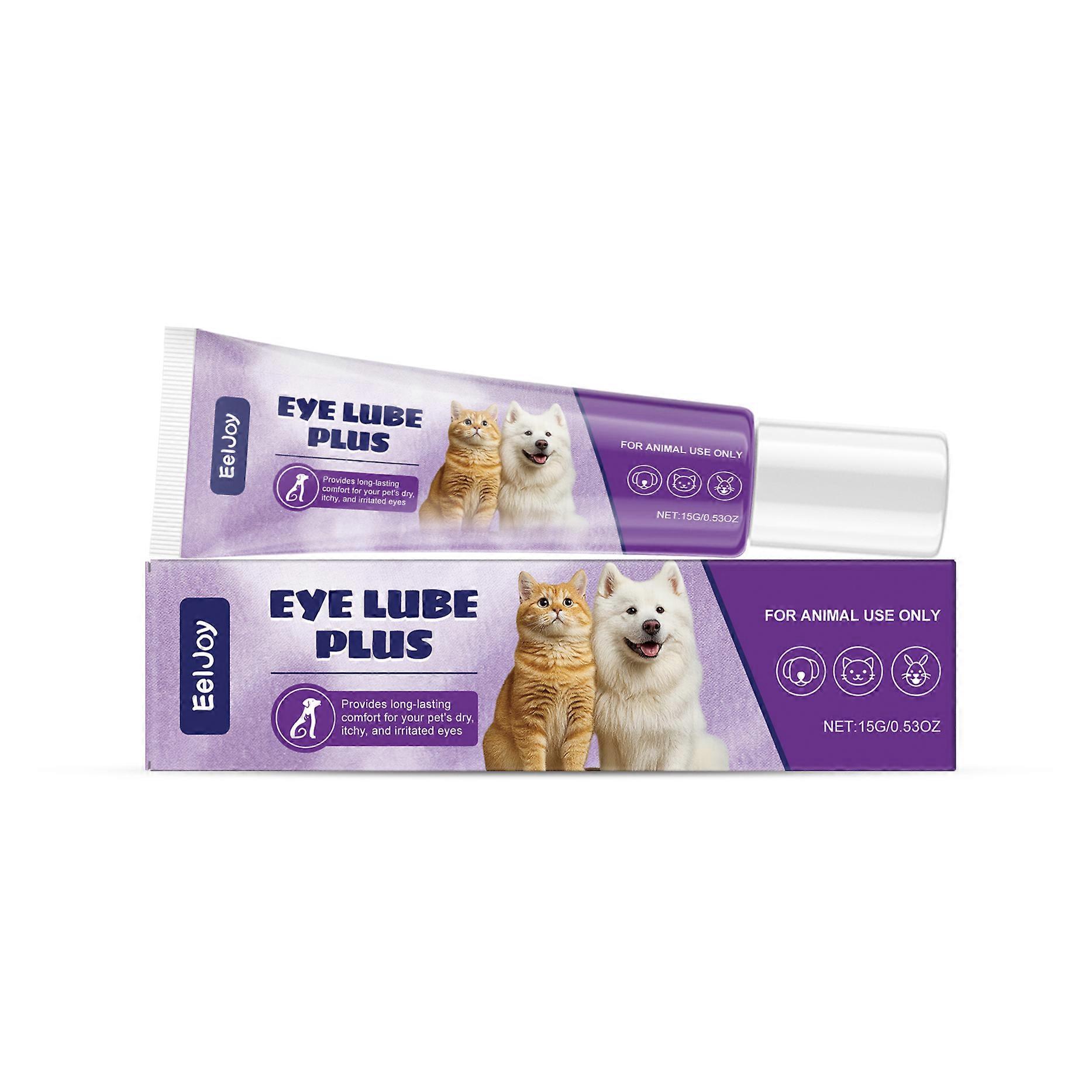 Eeljoy Pet Eye Tear Stain Cream Is Suitable For Both Cats And Dogs. It Is A Gentle Tear Stain Remover That Requires No Washing And Is Portable For Dai