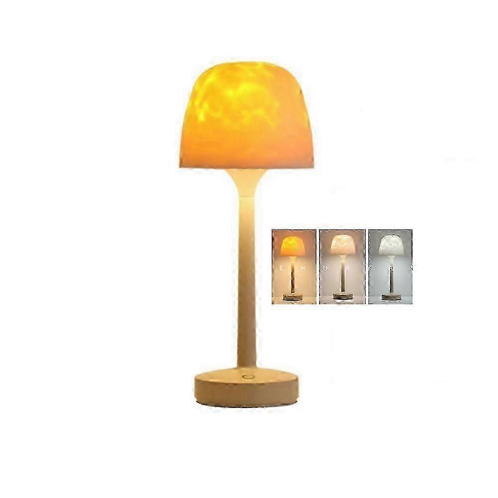 RippleGlow Dual-Mode Ambient Lamp–16Color RGB LED Water Ripple Projection Light