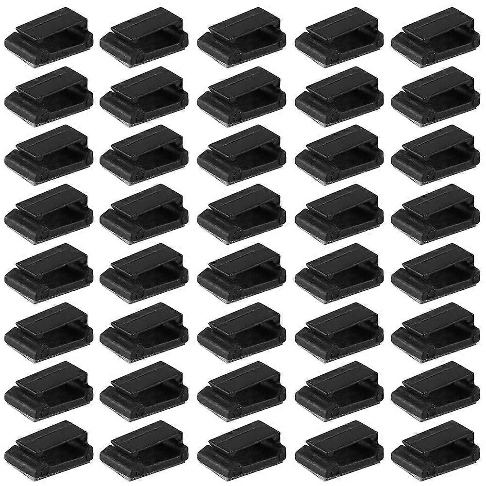 40 Pcs Auto Cord Fixed Clips Car GPS Data Cable Light Cord Decorative Wire Fixing Organizer(S)