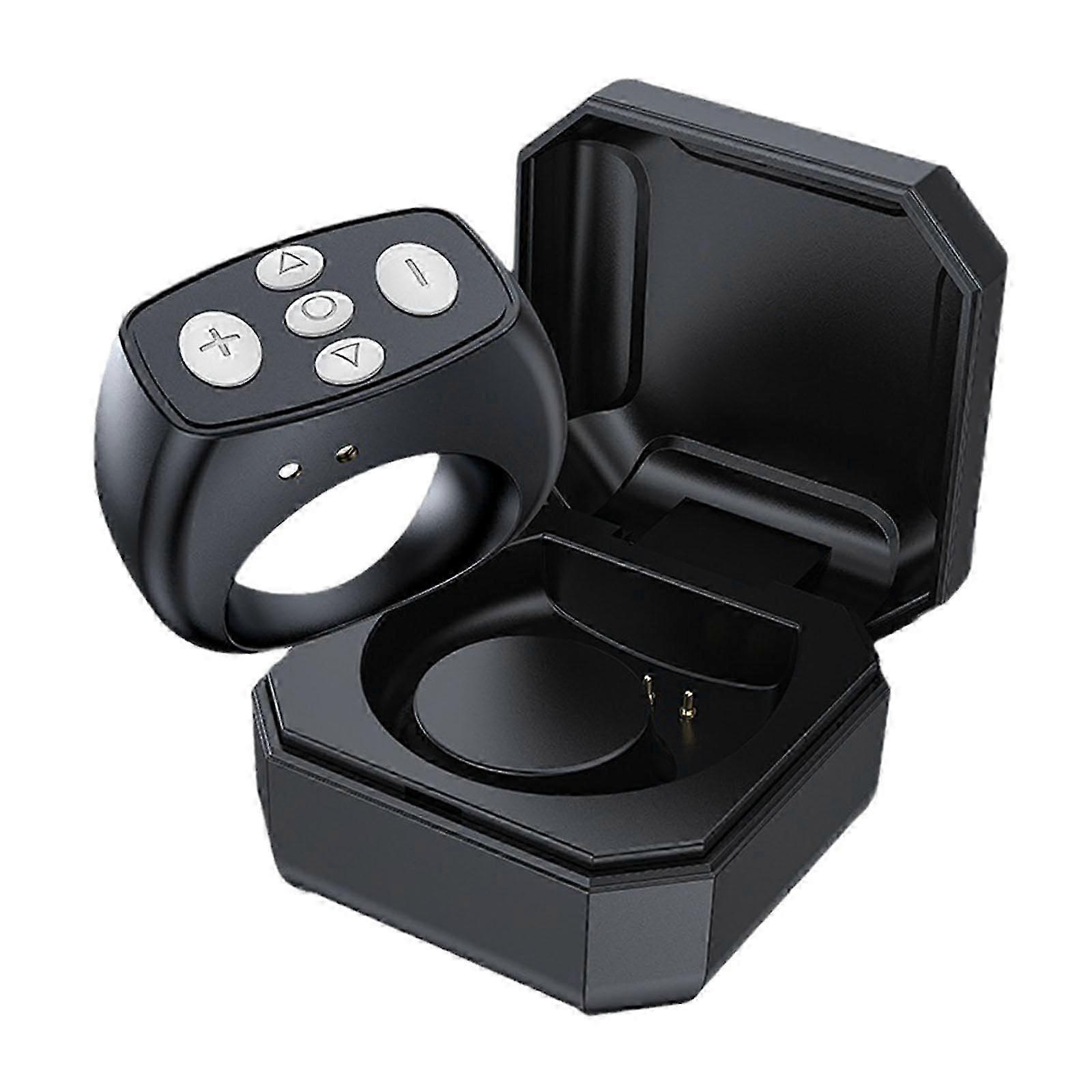 Multitools Accessories Camera Shutter Rechargeable Phone Controller for Video & Photo - Black