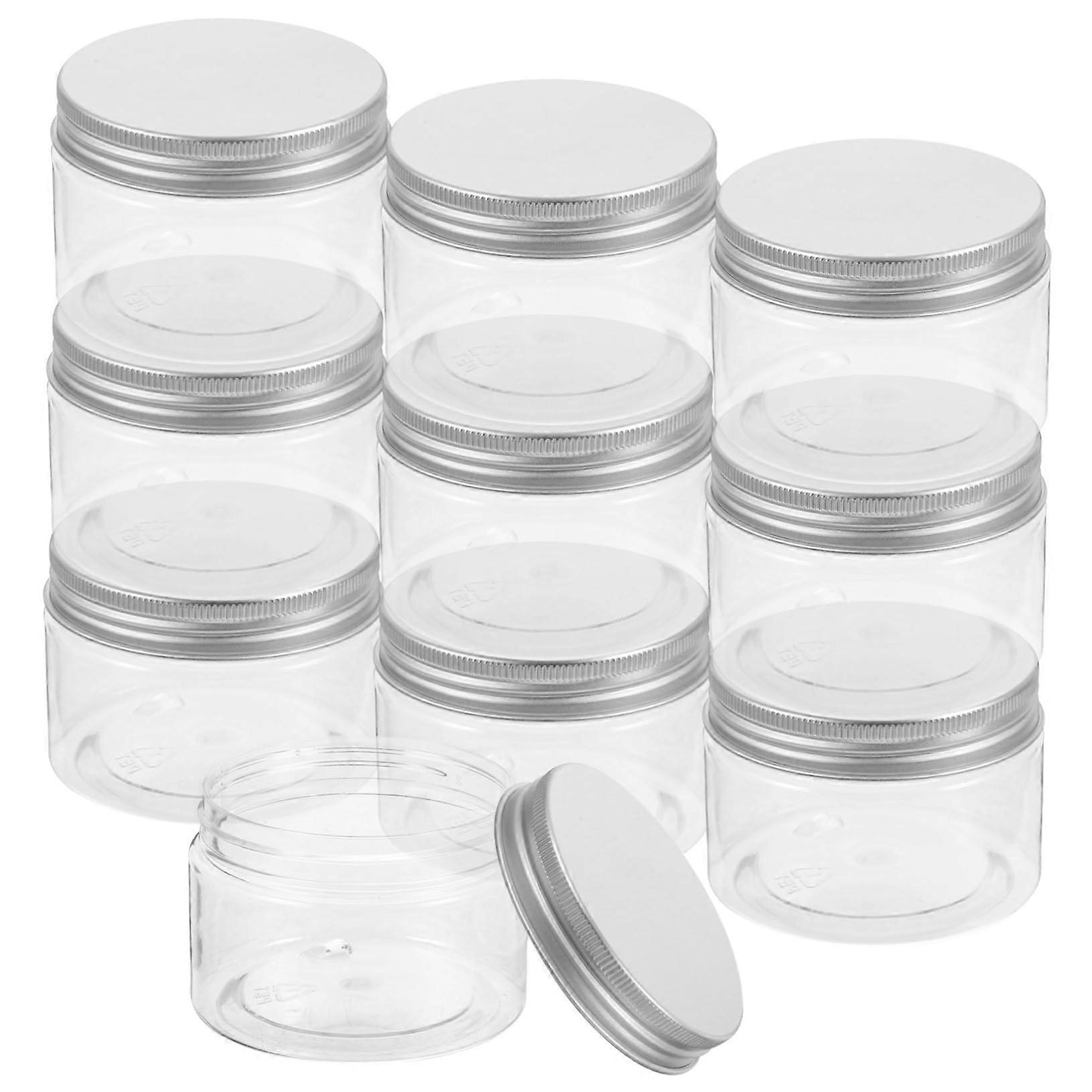Storage Jars 10 Pcs With Lids, Food Canisters, Snack Storage Box, Nut Organizer For Pantry Organization