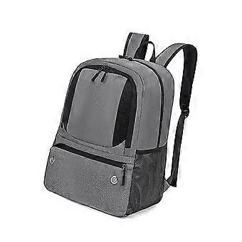 Basketball Training Bag With Shoe Compartment Large Capacity Outdoor Travel Schoolbag Oxford Cloth Travel Gear Bag  rose red