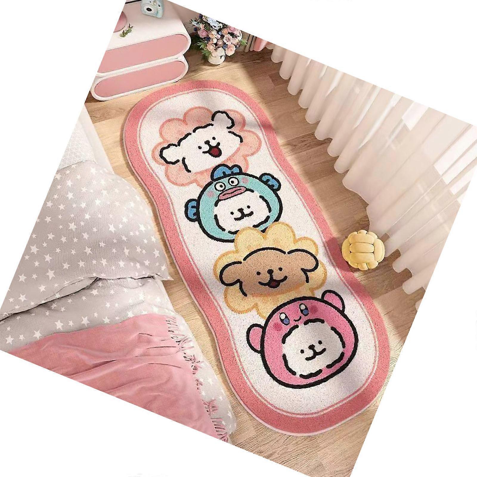 Floormat Pet Pattern Doormat Foor Mat Line Drawing Dog Rug Slip Proof Durable Entry Mat For Indoor Use Multicolor