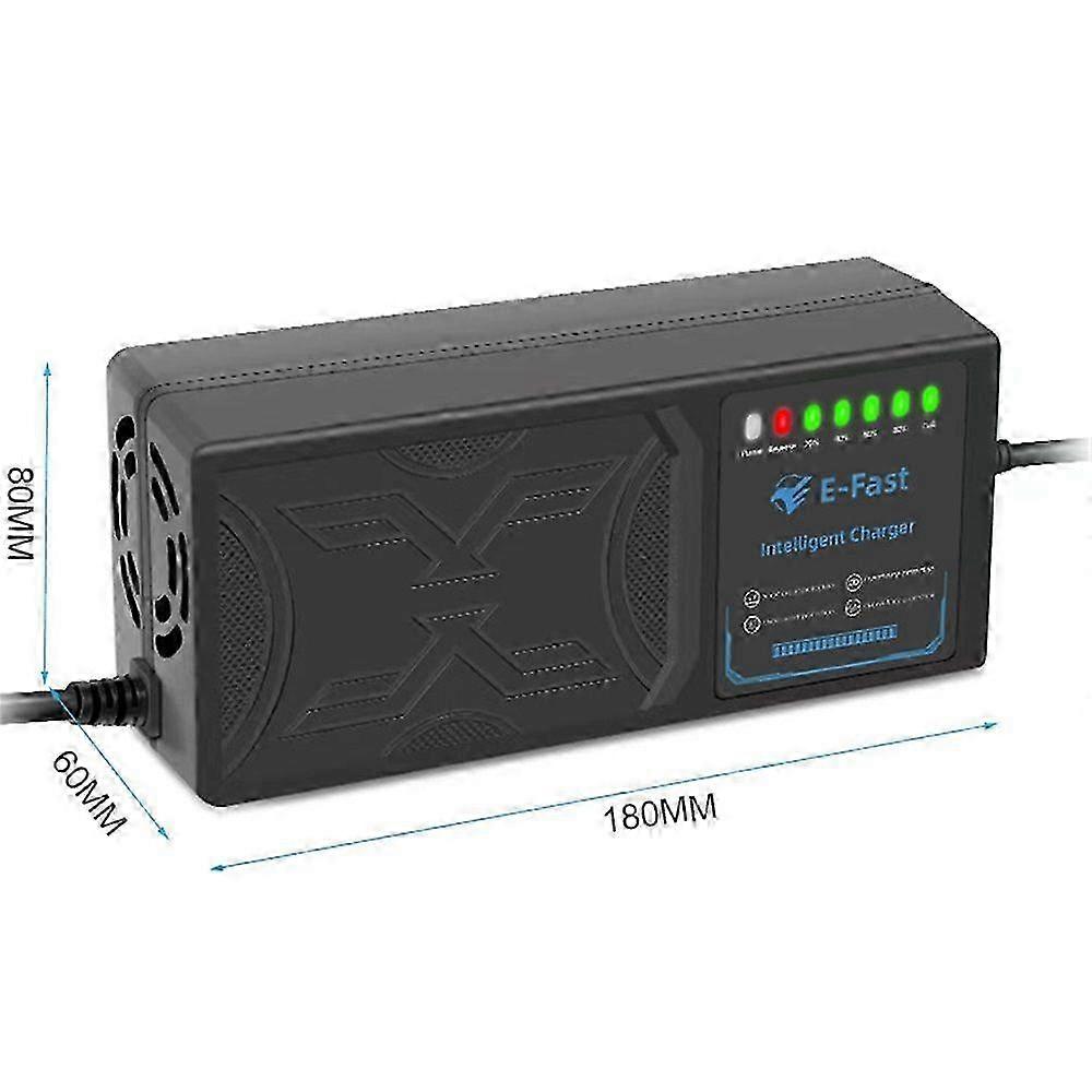 60v 50ah Electric Vehicle Charger 7 Light Display Power Display Current Leakage Protection/full Pul