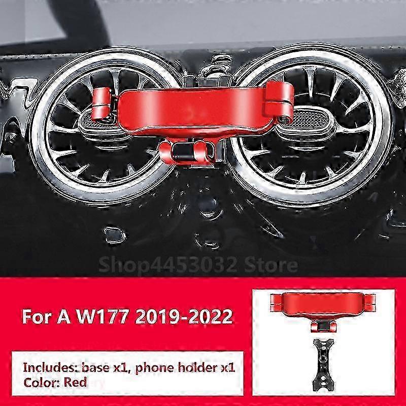 حامل هاتف السيارة لمرسيدس بنز A W176 W177 الجاذبية الملاحة قوس خاص قابل للتدوير دعم لقط الملحقات