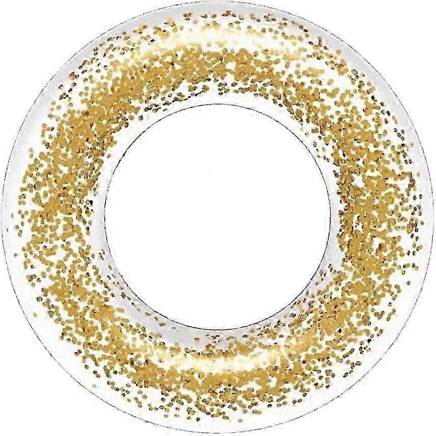 Inflatable Pool Float , Clear Float Tubes, Glitter Swimming Ring, Pool Toys for Summer Swim PoolBeach Toy, Water Fun Party Toy