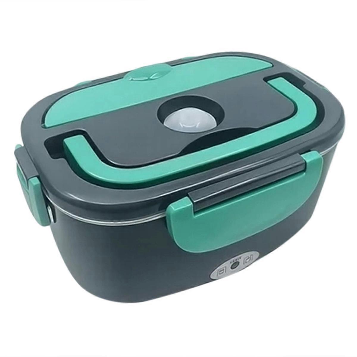 2025 Upgraded 304 Stainless Steel Portable Electric Lunch Box with Fast USB C Charging Leakproof Heating Food Container US Plug