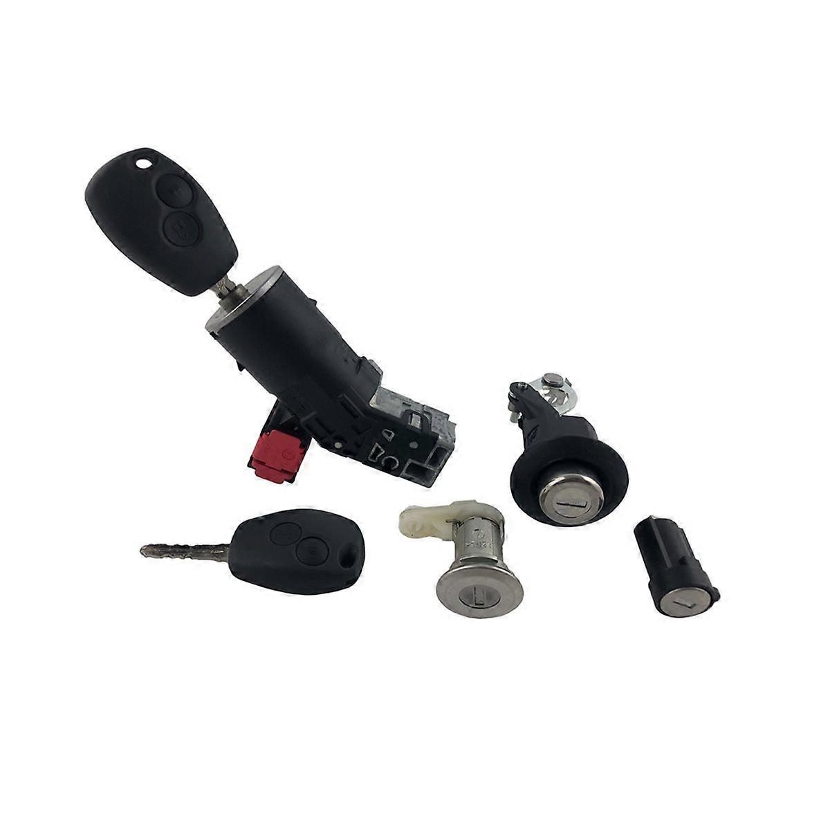 Car Ignition Lock Cylinder Switch Steering Lock Door Lock Key for 806015249R