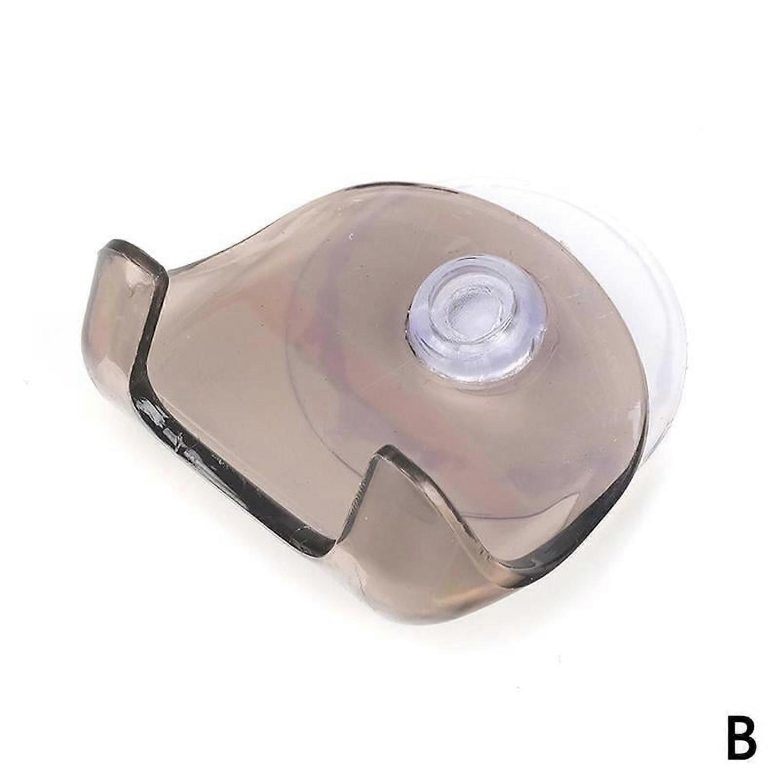 Razor Holder Bathroom Single Shower Rack Plastic Blue Cup Suction AU E2K0