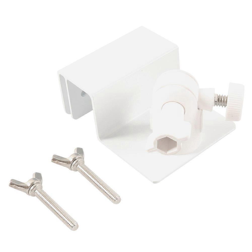 Solar Panel Bracket White for Car Roof Eave Rain Gutter Special Bracket Solar Panel Aluminum Alloy Bracket