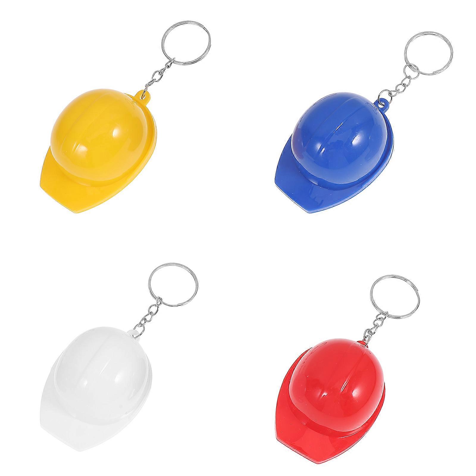 Bottle Opener Keychain For Men Shape Keychain Friends White Compact Size 4Pcs
