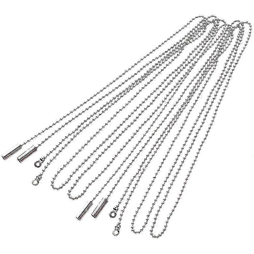 4Pcs Ceiling Fan Beaded Pull Chain Household Light Pull Chain Ceiling Light Fan Switch Pull Cord