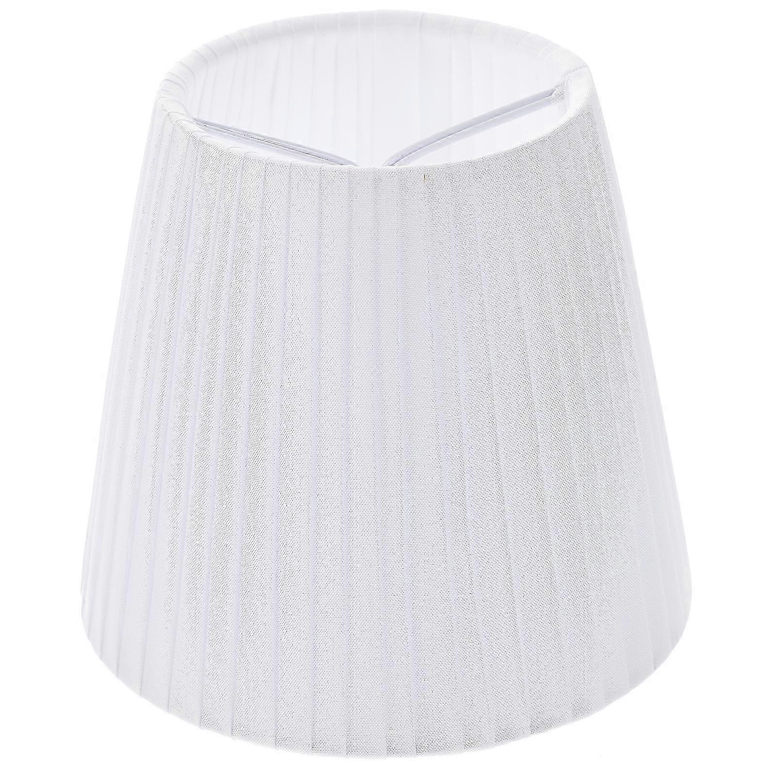 Bulb Lamp Shade Fabric Light Bulb Cover Desk Lamp Shade Bedside Table Lamp Shade