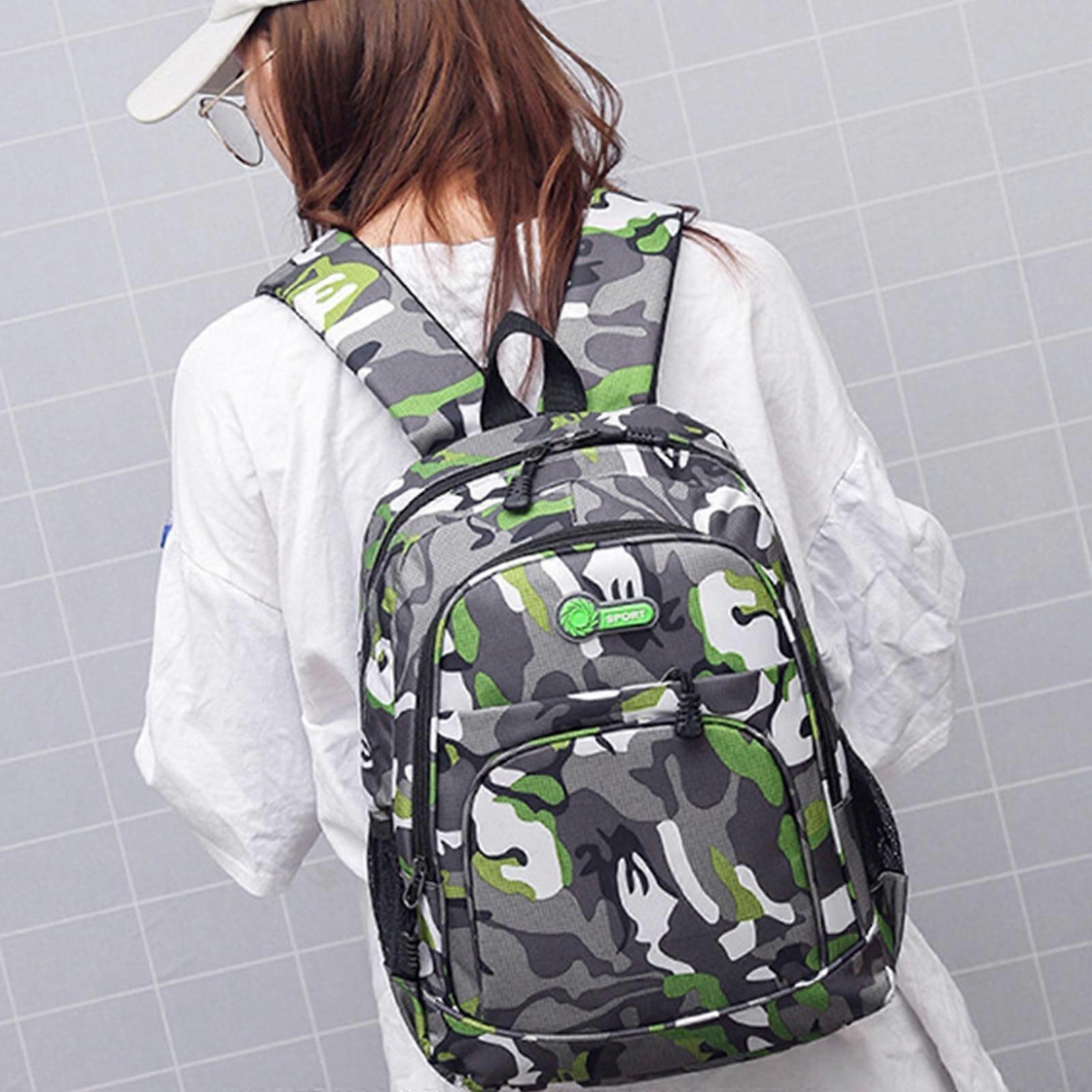 Kids Backpack for Elementary & Middle School, Waterproof School Bag with Fun Prints, Small Size