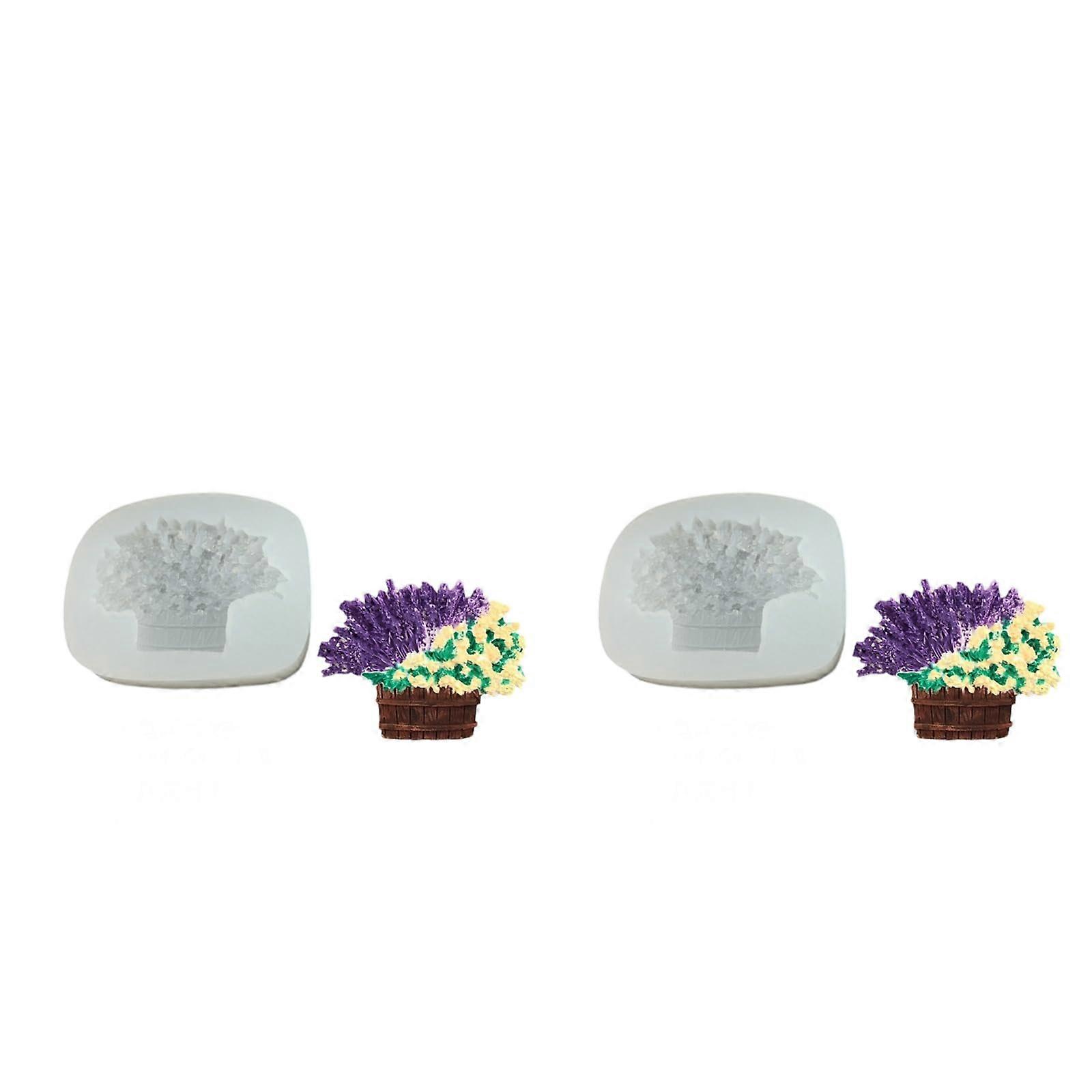 Silicone Flower Mould with Elegant Floral Design for Candles Soap Chocolate and Resin Craft