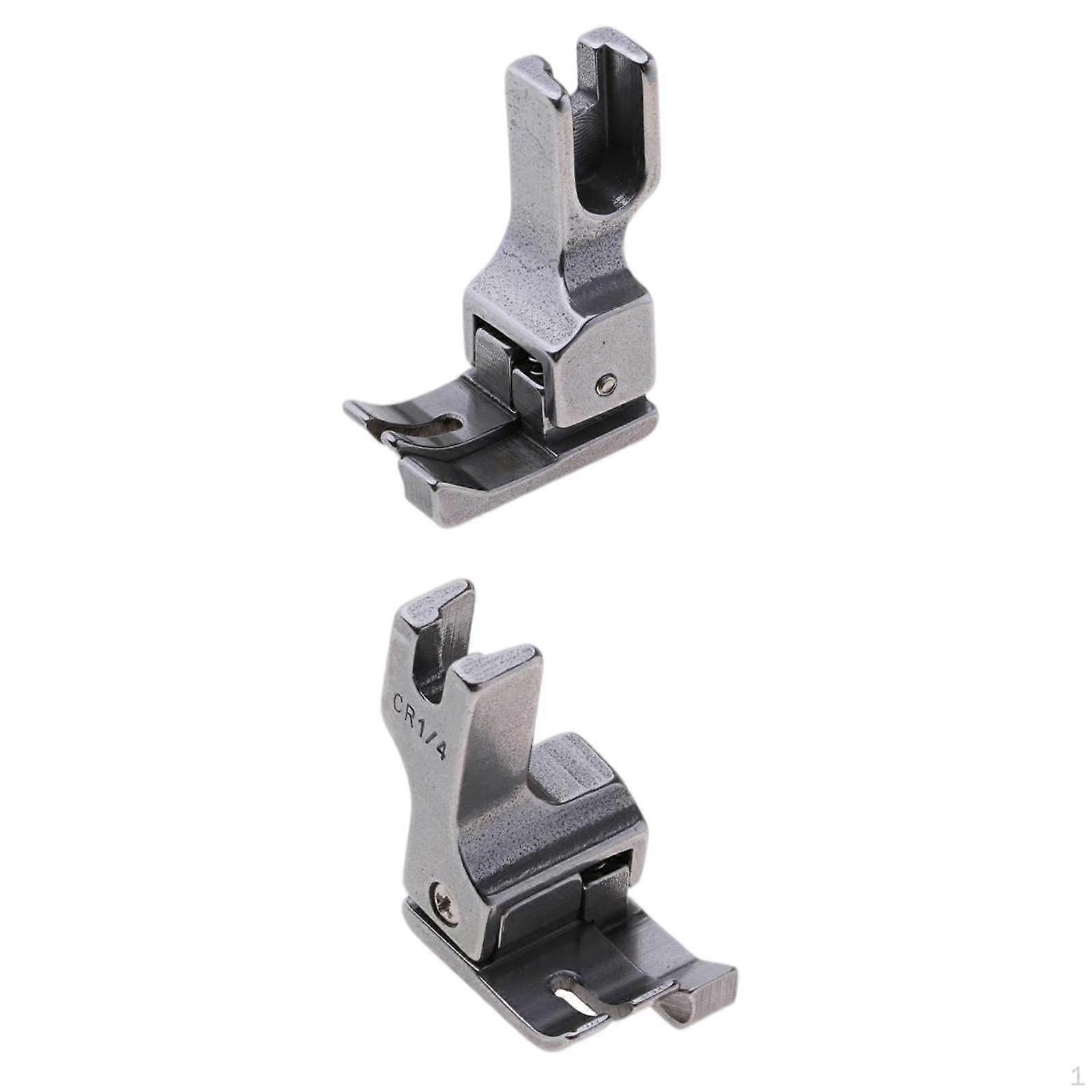 2x /8" 1/4" Edge Guide Presser Foot] For Industrial Feed Machine