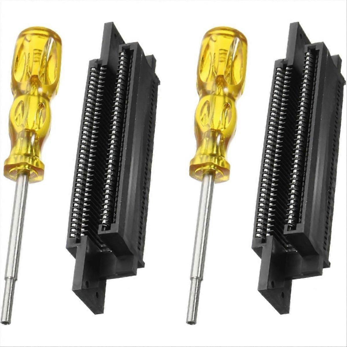 2pcs Game Machine Accessories 72 Pin Connector Console Slot Tool
